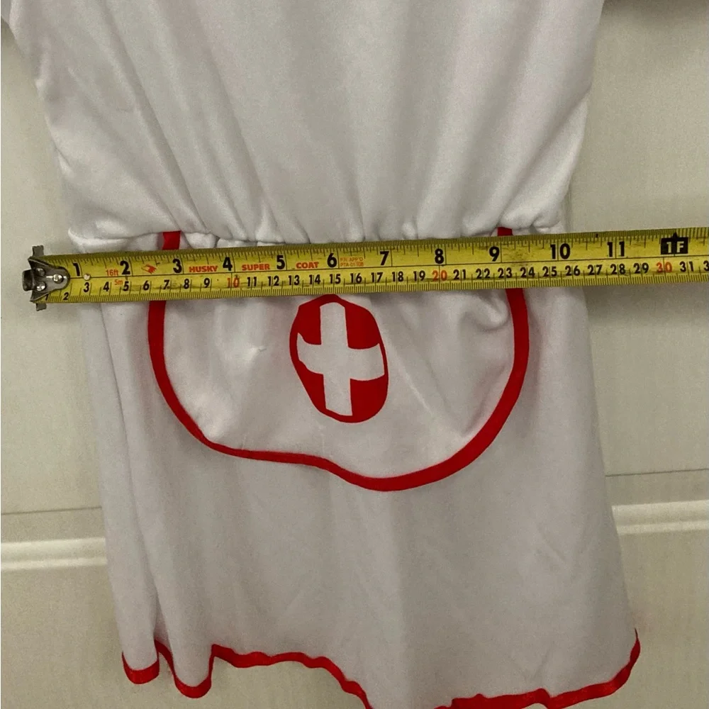 🩺🏥🩺Kids Nurse Costume - White and Red dress with hat